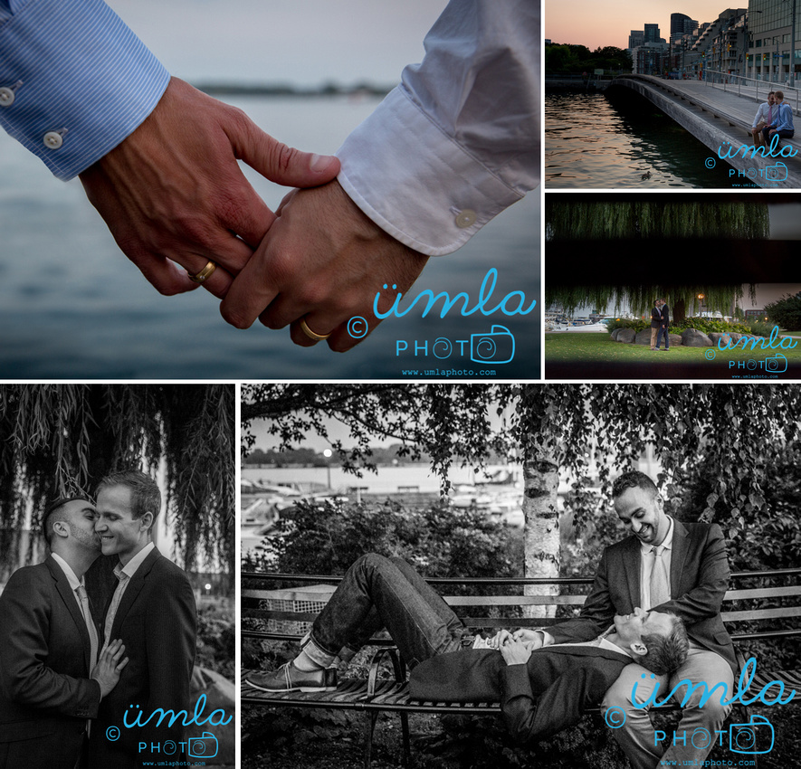 toronto waterfront engagement session storyboard